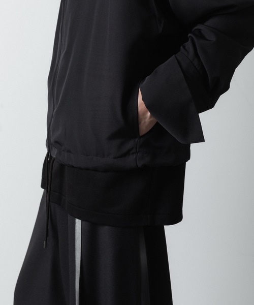 ato（アトウ）の「DOUBLE CUFFS ZIP SHIRT（シャツ/ブラウス・メンズ・ブラック/ホワイト・46/48）」の22枚目の写真