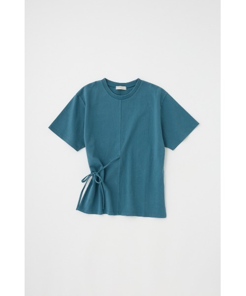 M_(エムアンダーバー)の「【M_】ウエストタイTシャツ オーガニックコットン使用(Tシャツ/カットソー・レディース・ホワイト/ブラック・FREE)」の20枚目の写真