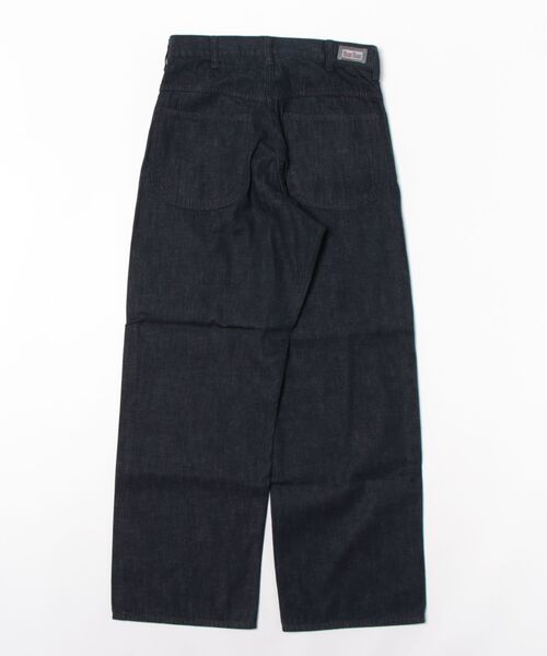BLUE BLUE（ブルーブルー）の「PA0112 セルビッチライトデニム デッキパンツ（デニムパンツ・メンズ・インディゴブルー・SMALL/MEDIUM/LARGE/X-LARGE）」の2枚目の写真