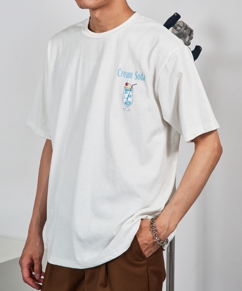 CONTACT(コンタクト)の「【CONTACT】レトロイラストプリントTシャツ 215541 WINS(Tシャツ/カットソー・メンズ・ブラック系1/ホワイト系その他3/ブラック系その他2/ホワイト系1/ブラック系その他3/ホワイト系その他2・M/L)」の1枚目の写真
