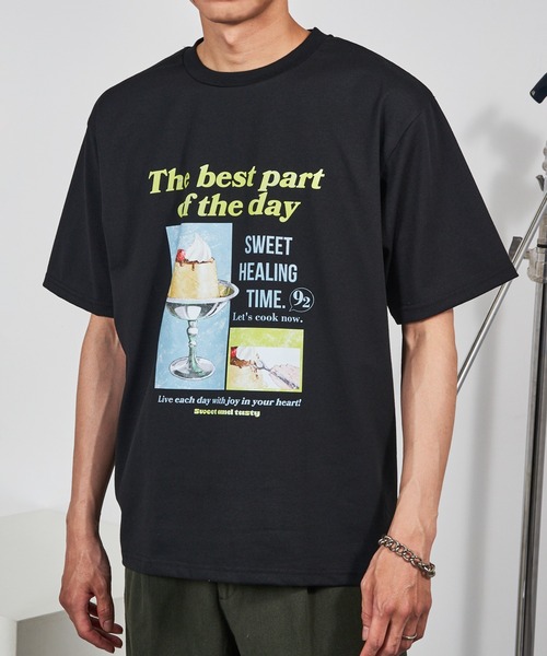 CONTACT(コンタクト)の「【CONTACT】レトロイラストプリントTシャツ 215541 WINS(Tシャツ/カットソー・メンズ・ブラック系1/ホワイト系その他3/ブラック系その他2/ホワイト系1/ブラック系その他3/ホワイト系その他2・M/L)」の4枚目の写真