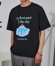 CONTACT（コンタクト）の「【CONTACT】レトロイラストプリントTシャツ  215541 WINS（Tシャツ/カットソー）」