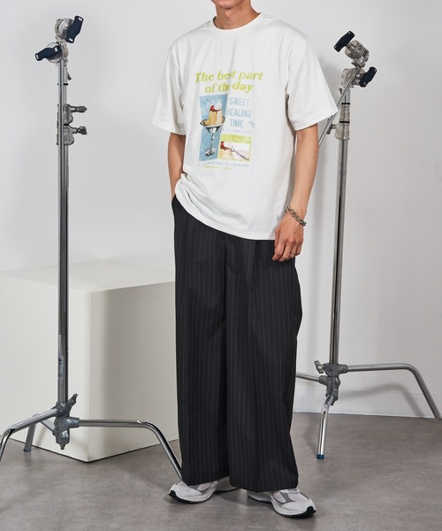 CONTACT(コンタクト)の「【CONTACT】レトロイラストプリントTシャツ 215541 WINS(Tシャツ/カットソー・メンズ・ブラック系1/ホワイト系その他3/ブラック系その他2/ホワイト系1/ブラック系その他3/ホワイト系その他2・M/L)」の14枚目の写真