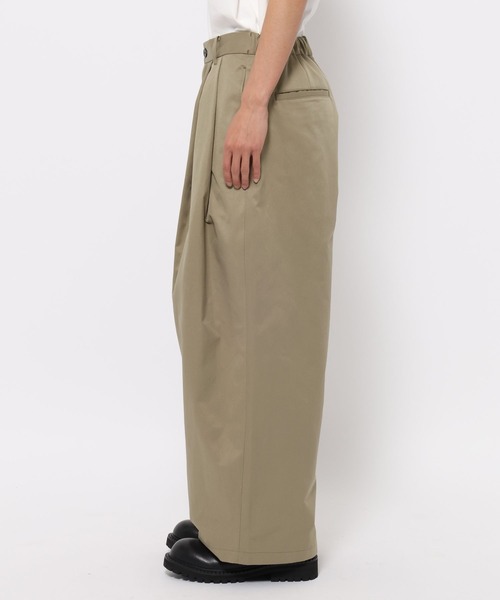 HARE（ハレ）の「シルキーコットンワイドストレートパンツ(HARE