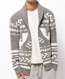 BAREFOOT DREAMS | 634　Men's Native Shawl Cardigan(カーディガン/ボレロ)
