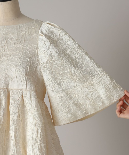 A part by(アパートバイ)の「【セミオケージョン】バルーンセットアップ(ワンピース・レディース・アイボリー/ブラック・FREE)」の11枚目の写真