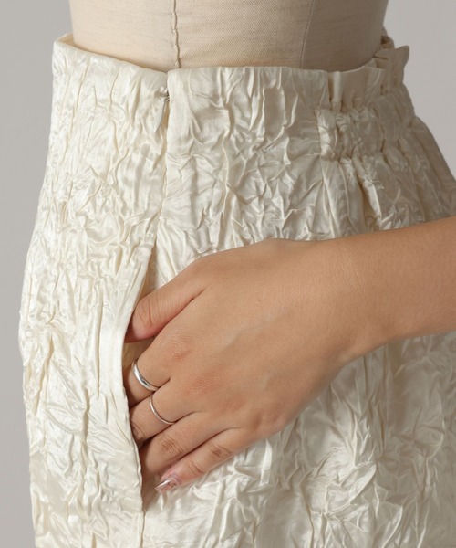 A part by(アパートバイ)の「【セミオケージョン】バルーンセットアップ(ワンピース・レディース・アイボリー/ブラック・FREE)」の19枚目の写真