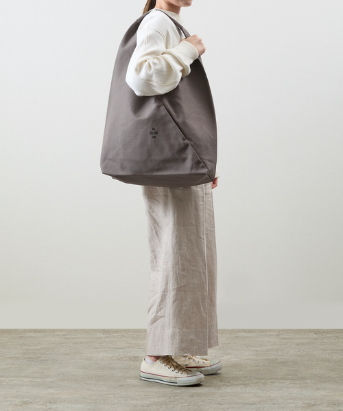 20/80（テゥエンティーエイティー）の「20/80 トゥエンティーエイティー / CANVAS #8 AZUMA BUKURO 倉敷キャンバスあずま袋 トートバッグ / S086（トートバッグ・メンズ・グレー/ブラック/ダークブラウン/ベージュ・FREE）」の6枚目の写真