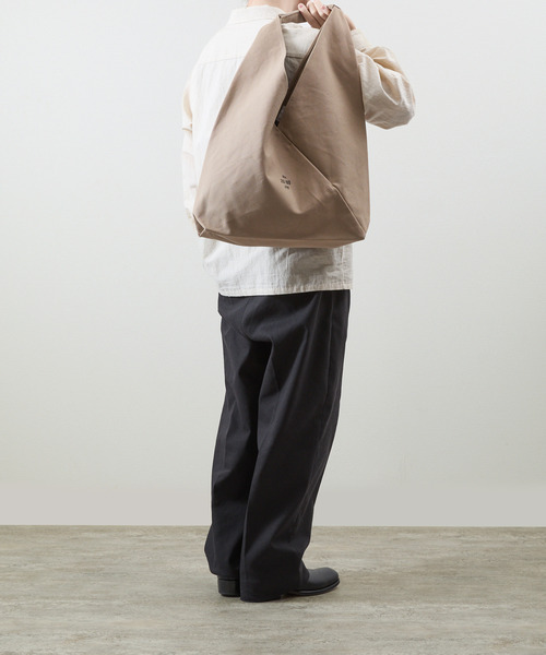 20/80（テゥエンティーエイティー）の「20/80 トゥエンティーエイティー / CANVAS #8 AZUMA BUKURO 倉敷キャンバスあずま袋 トートバッグ / S086（トートバッグ・メンズ・グレー/ブラック/ダークブラウン/ベージュ・FREE）」の7枚目の写真