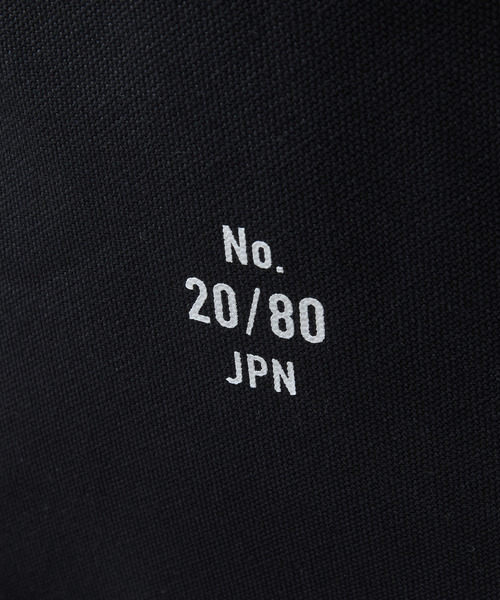 20/80（テゥエンティーエイティー）の「20/80 トゥエンティーエイティー / CANVAS #8 AZUMA BUKURO 倉敷キャンバスあずま袋 トートバッグ / S086（トートバッグ・メンズ・グレー/ブラック/ダークブラウン/ベージュ・FREE）」の12枚目の写真