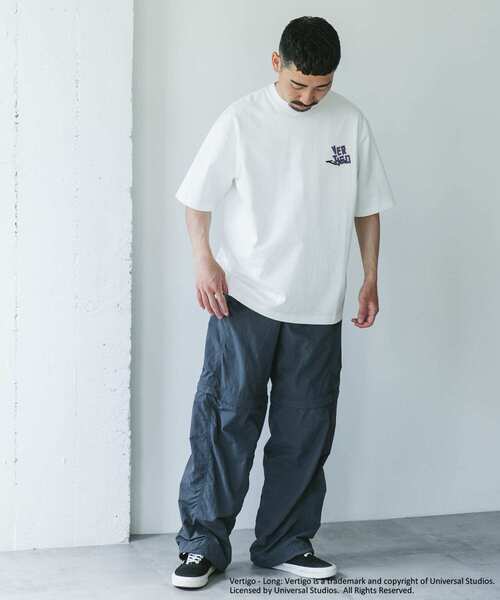 URBAN RESEARCH DOORS（アーバンリサーチドアーズ）の「UNIVERSAL(VERTIGO) T-SHIRTS（Tシャツ/カットソー・メンズ・ホワイト/チャコールグレー・MEDIUM/LARGE）」の7枚目の写真