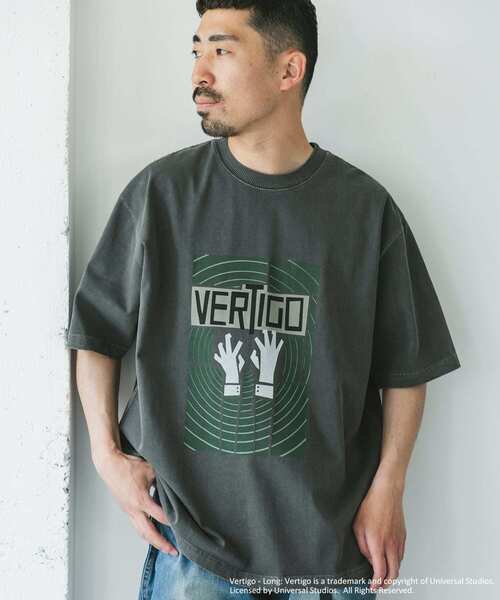 URBAN RESEARCH DOORS（アーバンリサーチドアーズ）の「UNIVERSAL(VERTIGO) T-SHIRTS（Tシャツ/カットソー・メンズ・ホワイト/チャコールグレー・MEDIUM/LARGE）」の9枚目の写真