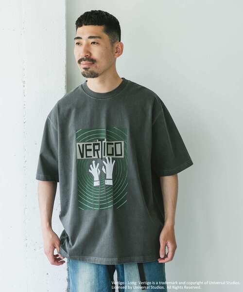 URBAN RESEARCH DOORS（アーバンリサーチドアーズ）の「UNIVERSAL(VERTIGO) T-SHIRTS（Tシャツ/カットソー・メンズ・ホワイト/チャコールグレー・MEDIUM/LARGE）」の10枚目の写真