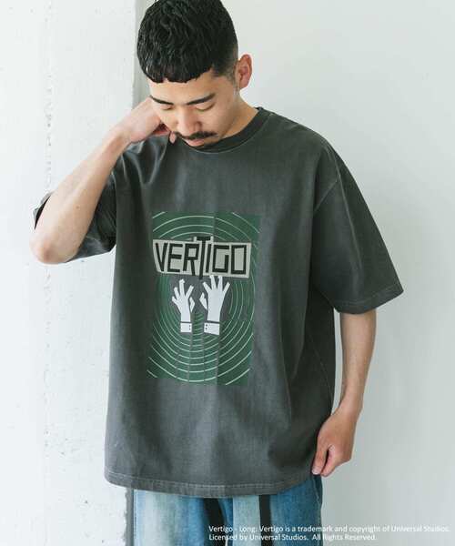 URBAN RESEARCH DOORS（アーバンリサーチドアーズ）の「UNIVERSAL(VERTIGO) T-SHIRTS（Tシャツ/カットソー・メンズ・ホワイト/チャコールグレー・MEDIUM/LARGE）」の12枚目の写真