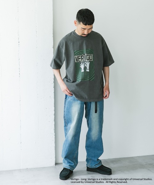 URBAN RESEARCH DOORS（アーバンリサーチドアーズ）の「UNIVERSAL(VERTIGO) T-SHIRTS（Tシャツ/カットソー・メンズ・ホワイト/チャコールグレー・MEDIUM/LARGE）」の13枚目の写真