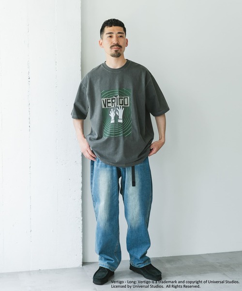 URBAN RESEARCH DOORS（アーバンリサーチドアーズ）の「UNIVERSAL(VERTIGO) T-SHIRTS（Tシャツ/カットソー・メンズ・ホワイト/チャコールグレー・MEDIUM/LARGE）」の14枚目の写真