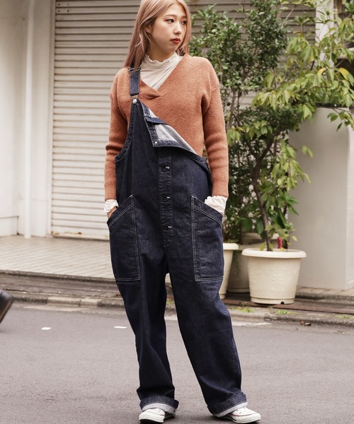 ROOPTOKYO(ループトウキョウ)の「▲Vネックプルオーバー ニット 冬服(ニット/セーター・レディース・ブラウン/グリーン・FREE)」の12枚目の写真