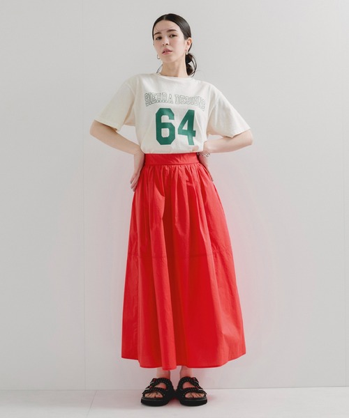 le cercle ADAM ET ROPE'(ルセルクルアダムエロペ)の「切り替えギャザースカート(スカート・レディース・レッド/ホワイト/ブラック/イエロー系その他・FREE)」の11枚目の写真