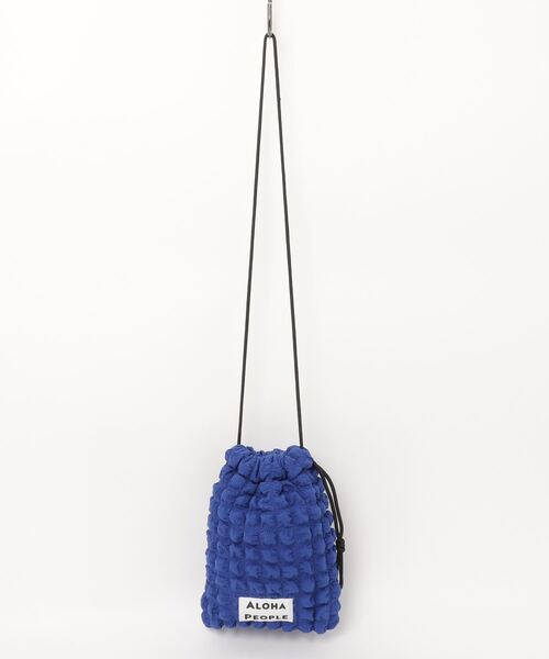 ROOPTOKYO(ループトウキョウ)の「ALOHA PEOPLE/アロハピープル ポップコーンポーチ(ショルダーバッグ・レディース・ロイヤルブルー・FREE)」の1枚目の写真