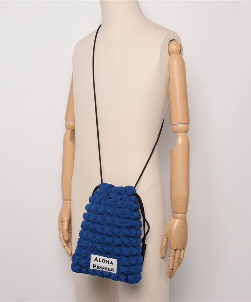 ROOPTOKYO(ループトウキョウ)の「ALOHA PEOPLE/アロハピープル ポップコーンポーチ(ショルダーバッグ・レディース・ロイヤルブルー・FREE)」の15枚目の写真