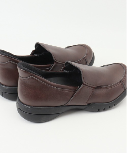 Re:getA(リゲッタ)の「Re:getA -リゲッタ スットオン ハンズフリーシューズ R333(スリッポン・レディース・ブラック/アイボリー/ダークブラウン・24-24.5cm/23-23.5cm)」の8枚目の写真