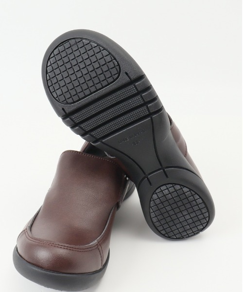 Re:getA(リゲッタ)の「Re:getA -リゲッタ スットオン ハンズフリーシューズ R333(スリッポン・レディース・ブラック/アイボリー/ダークブラウン・24-24.5cm/23-23.5cm)」の12枚目の写真