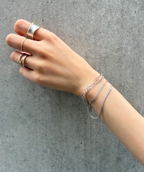 and cloud（アンドクラウド）の「Flutter Ring（リング・レディース・シルバー・13号/17号/9号）」の8枚目の写真