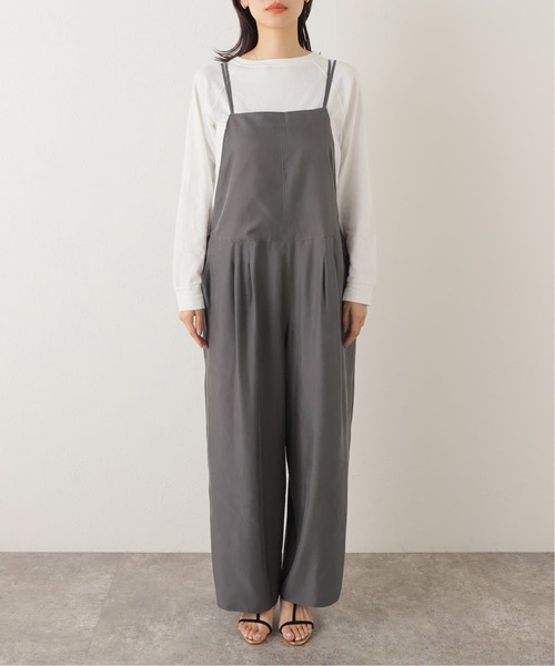 ≪WEB限定追加≫キュプラツイルキャミサロペット（サロペット
