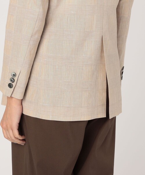 サマーグレンチェック ダブルブレストジャケット（テーラード