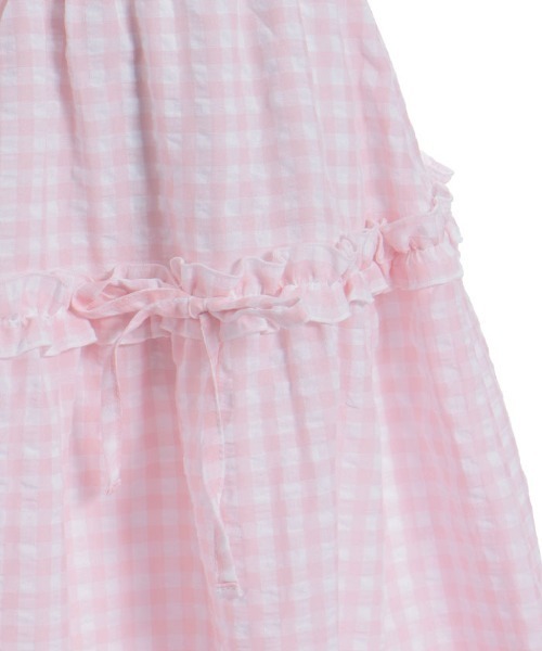 axes femme POETIQUE（アクシーズファムポエティック）の「ギンガムティアードスカート（スカート・レディース・レッド/ピンク/ラベンダー/ミント・MEDIUM）」の12枚目の写真