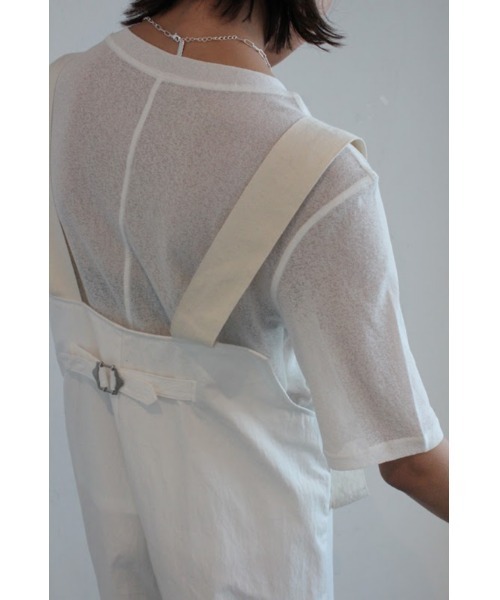 tシャツ 「 AGAWD / アガウド 」Sheer Cutsew / シースルーカットソー　 レディース メンズ AGAWD / アガウド 】Sheer Cutsew / シースルーカットソー ☆（T