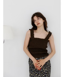 shirring square tops