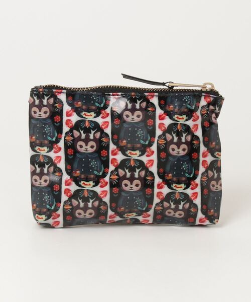 MEDICOM TOY LIFE ENTERTAINMENT(メディコムトイライフエンターテイメント)の「Cosmetic Pouch Small "Nathalie Lete x Kaori Hinata"(ポーチ・レディース・マルチ・ONE SIZE)」の4枚目の写真
