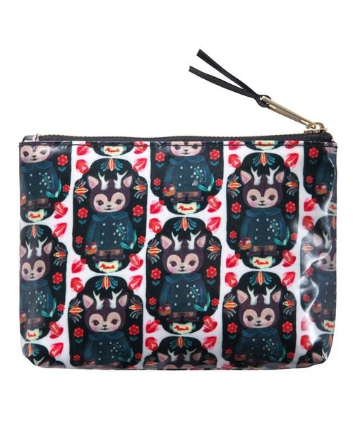 MEDICOM TOY LIFE ENTERTAINMENT(メディコムトイライフエンターテイメント)の「Cosmetic Pouch Small "Nathalie Lete x Kaori Hinata"(ポーチ・レディース・マルチ・ONE SIZE)」の2枚目の写真