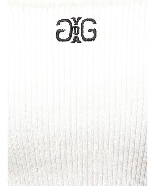 GYDA（ジェイダ）の「SymmetryGYDA オフショルストラップハーフスリーブニットトップス（ニット/セーター・レディース・レッド/オフホワイト/ブラック・FREE）」の19枚目の写真