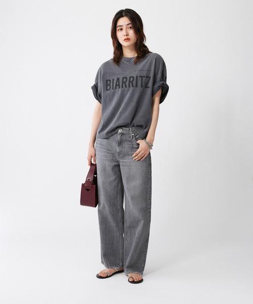 BABYLONE(バビロン)の「【upper hights】MID-RISE(デニムパンツ・レディース・ブラウン/グレー・25/24/23)」の3枚目の写真