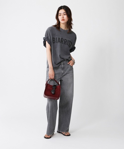 BABYLONE(バビロン)の「【upper hights】MID-RISE(デニムパンツ・レディース・ブラウン/グレー・25/24/23)」の4枚目の写真