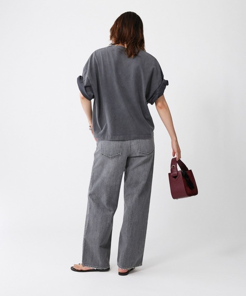 BABYLONE(バビロン)の「【upper hights】MID-RISE(デニムパンツ・レディース・ブラウン/グレー・25/24/23)」の6枚目の写真