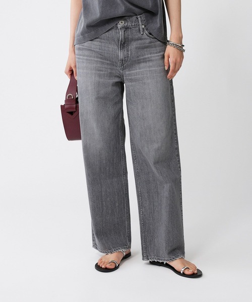 BABYLONE(バビロン)の「【upper hights】MID-RISE(デニムパンツ・レディース・ブラウン/グレー・25/24/23)」の7枚目の写真