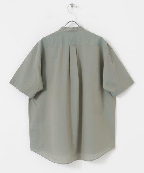 URBAN RESEARCH DOORS（アーバンリサーチドアーズ）の「玉虫シャンブレー バンドカラーシャツ（シャツ/ブラウス・メンズ・ブルー系その他/グリーン系その他/ライトブルー・LARGE/MEDIUM）」の15枚目の写真