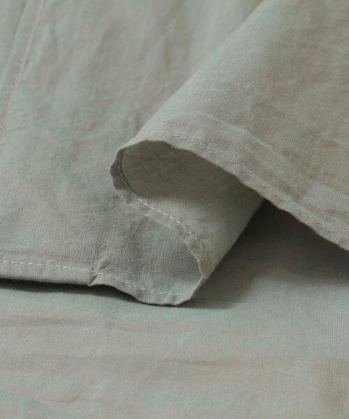 URBAN RESEARCH DOORS（アーバンリサーチドアーズ）の「玉虫シャンブレー バンドカラーシャツ（シャツ/ブラウス・メンズ・ブルー系その他/グリーン系その他/ライトブルー・LARGE/MEDIUM）」の16枚目の写真