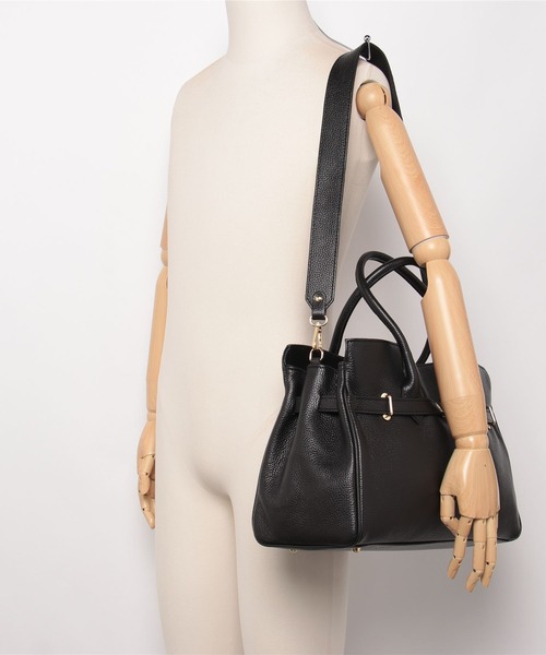 AULENTTI（オウレンティ）の「【WEB限定】[AULENTTI/オーレンティ] DOLLARO レザートートバッグ（トートバッグ・レディース・ブラック・F）」の11枚目の写真