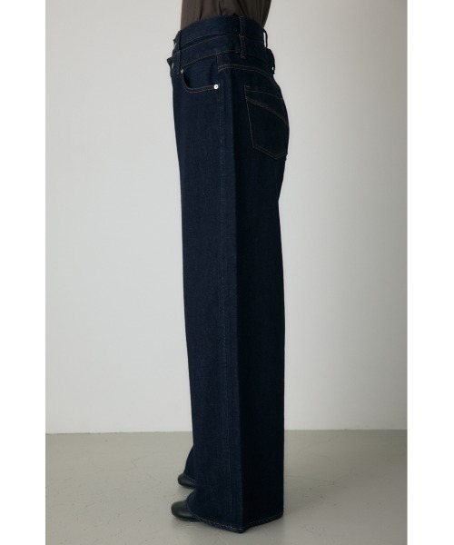 crie conforto（クリーコンフォルト）の「ダブルウエストバギーデニム（デニムパンツ・レディース・ライトブルー/インディゴブルー・SMALL/MEDIUM）」の20枚目の写真