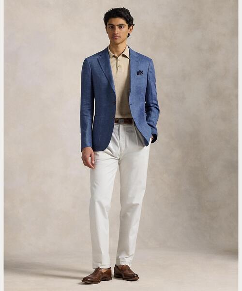 POLO RALPH LAUREN（ポロ ラルフ ローレン）の「Polo ソフト モダン ツイル スポーツ ジャケット（テーラードジャケット・メンズ・ブルー・32/36/38 L/34R/36R）」の8枚目の写真