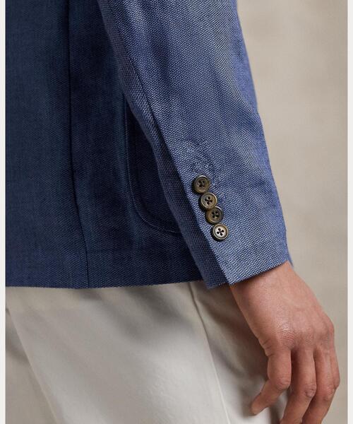 POLO RALPH LAUREN（ポロ ラルフ ローレン）の「Polo ソフト モダン ツイル スポーツ ジャケット（テーラードジャケット・メンズ・ブルー・32/36/38 L/34R/36R）」の5枚目の写真
