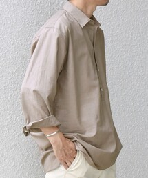 スキッパー プルオーバー」に該当するメンズのシャツ/ブラウス