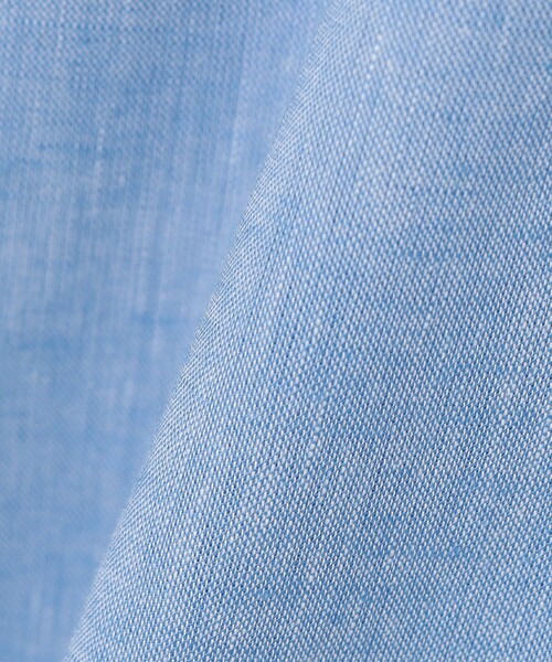 SHIPS any（シップス エニィ）の「SHIPS any: コットン/リネン 7分袖 スキッパー プルオーバー シャツ◇◇（シャツ/ブラウス・メンズ・オリーブ/ライトブルー/ブルー/ベージュ・SMALL/MEDIUM/LARGE/X-LARGE）」の20枚目の写真