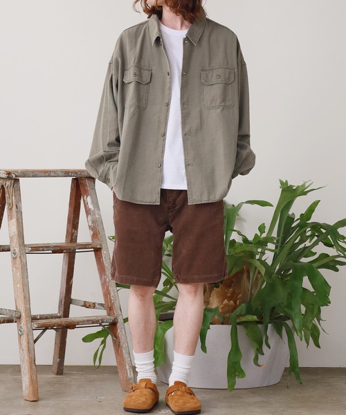 REMI RELIEF(レミレリーフ)の「REMI RELIEF/レミレリーフ コーデュロイパンツ(その他パンツ・メンズ・グレー/ブラウン・L)」の13枚目の写真