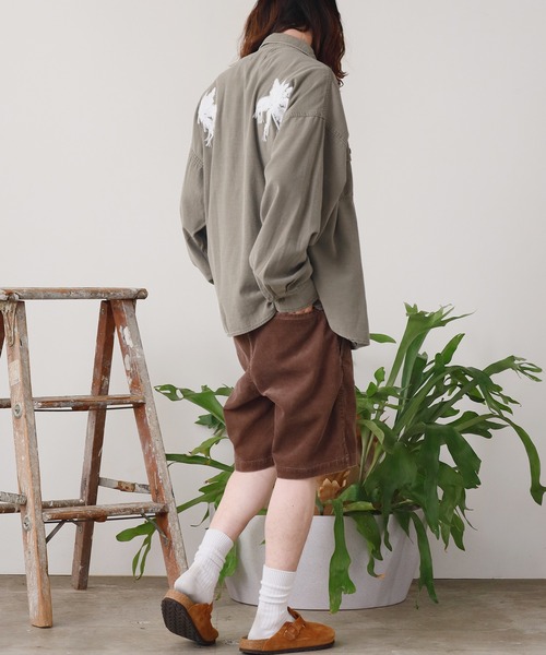 REMI RELIEF(レミレリーフ)の「REMI RELIEF/レミレリーフ コーデュロイパンツ(その他パンツ・メンズ・グレー/ブラウン・L)」の14枚目の写真