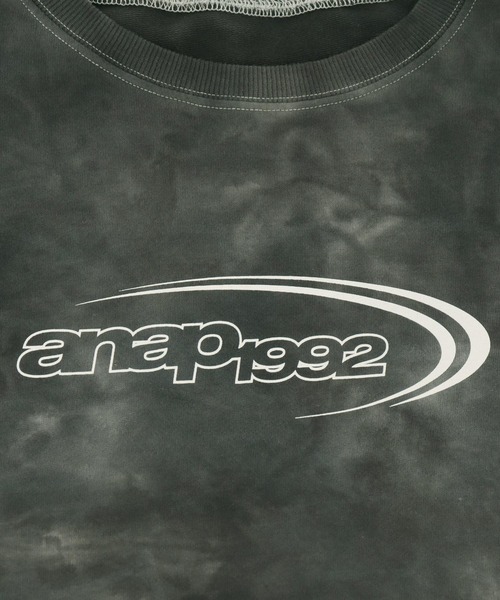 ANAP(アナップ)の「ミニ裏毛 タイダイ柄 ロゴ Tシャツ【親子お揃い】(Tシャツ/カットソー・レディース・グレー/ベージュ/ブラック系その他・FREE)」の19枚目の写真